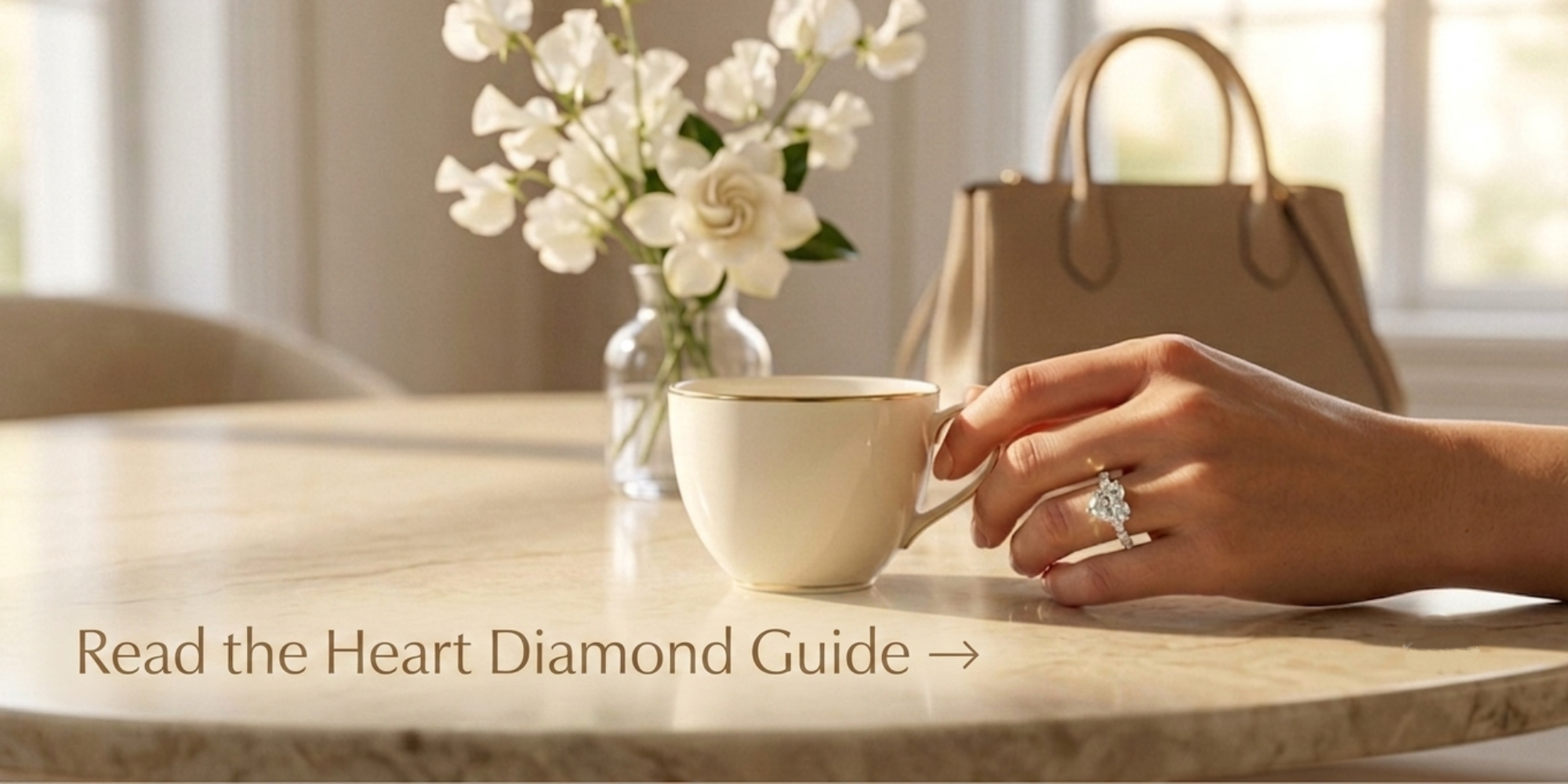 Heart Diamond Ring