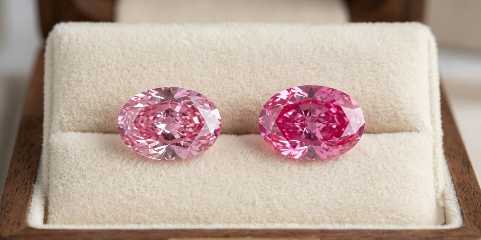 pink lab grown diamond