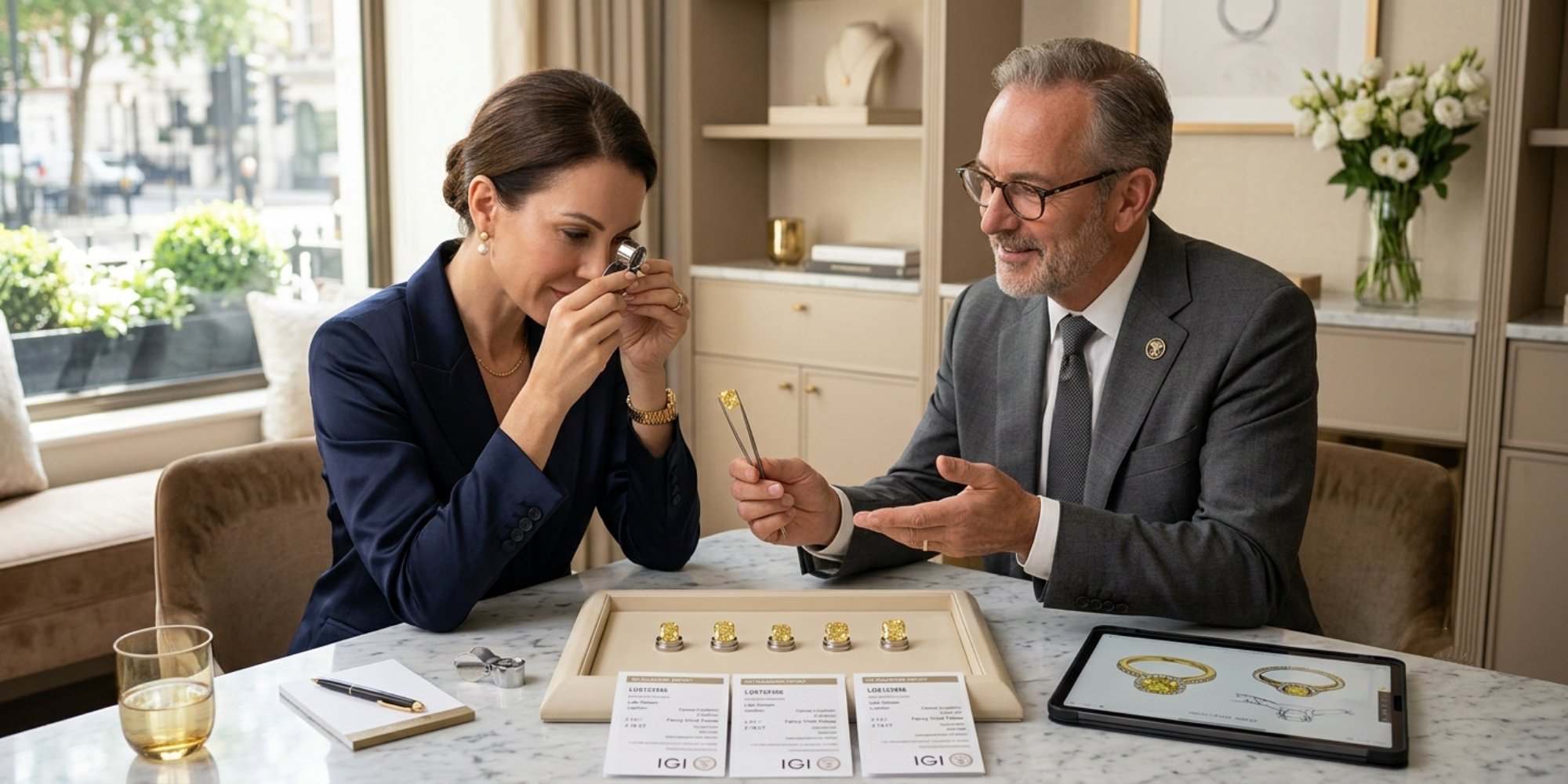 yellow diamond buying guide
