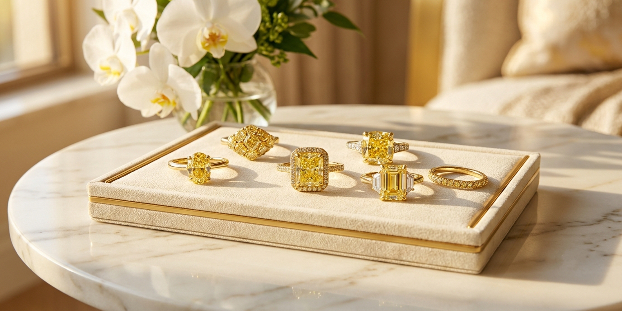 yellow diamond jewellery