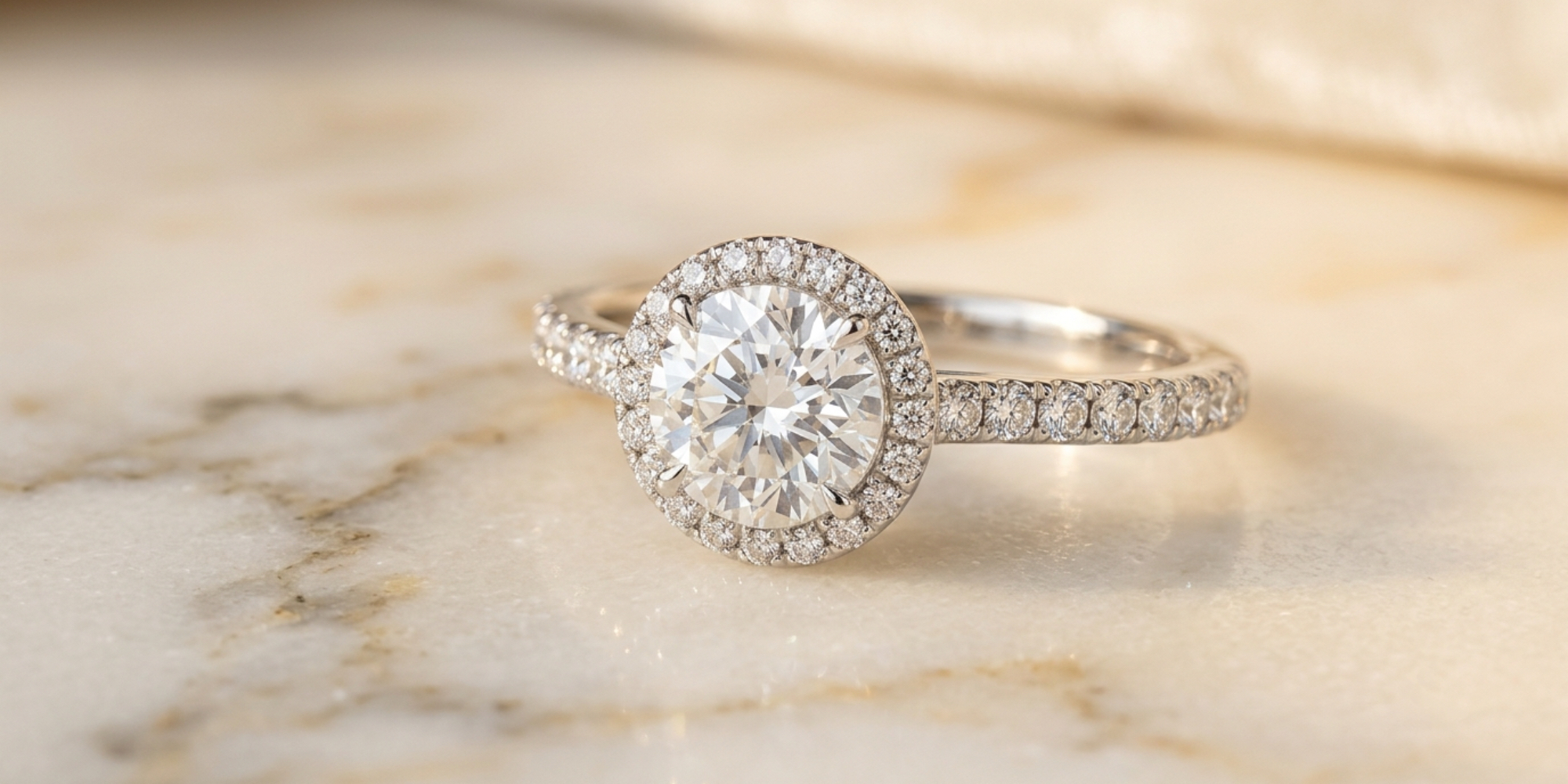halo ring setting