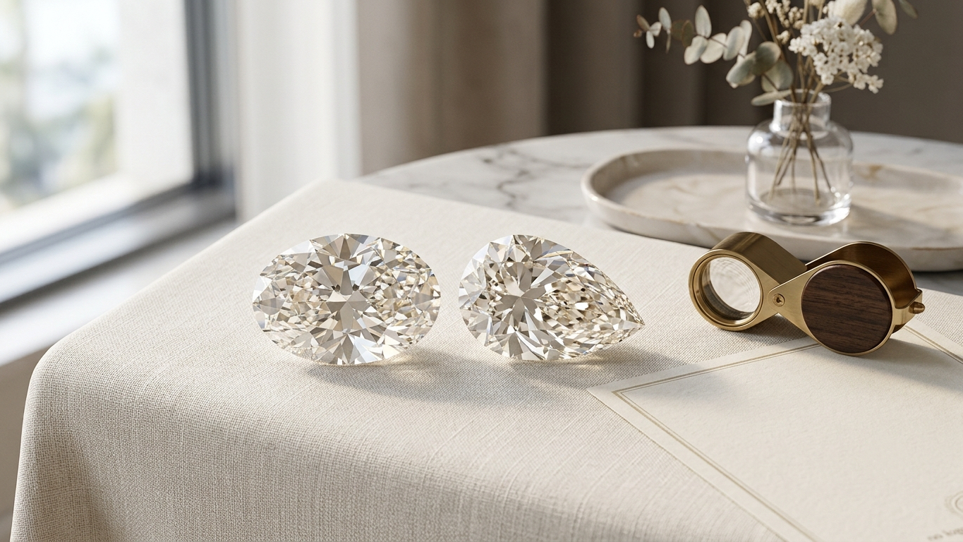 how to choose an oval or pear diamond
