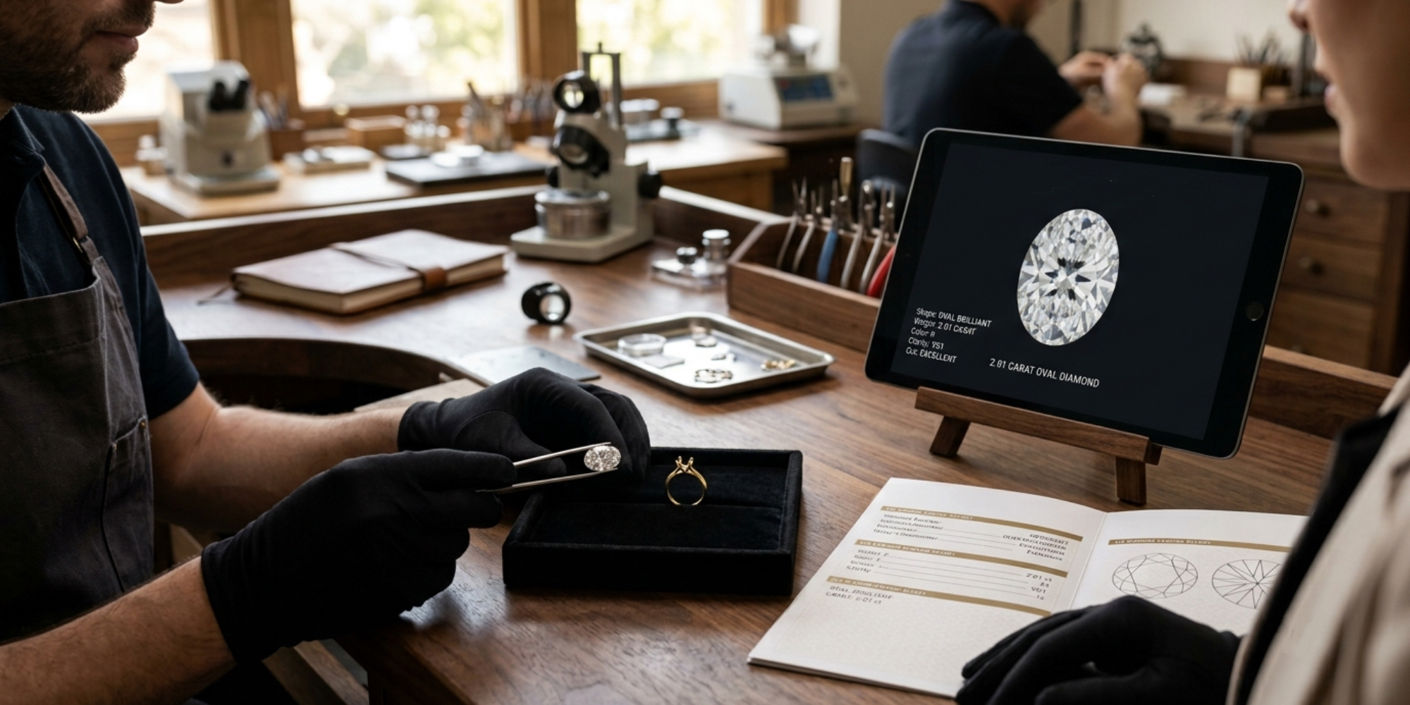 how to buy an oval diamond online