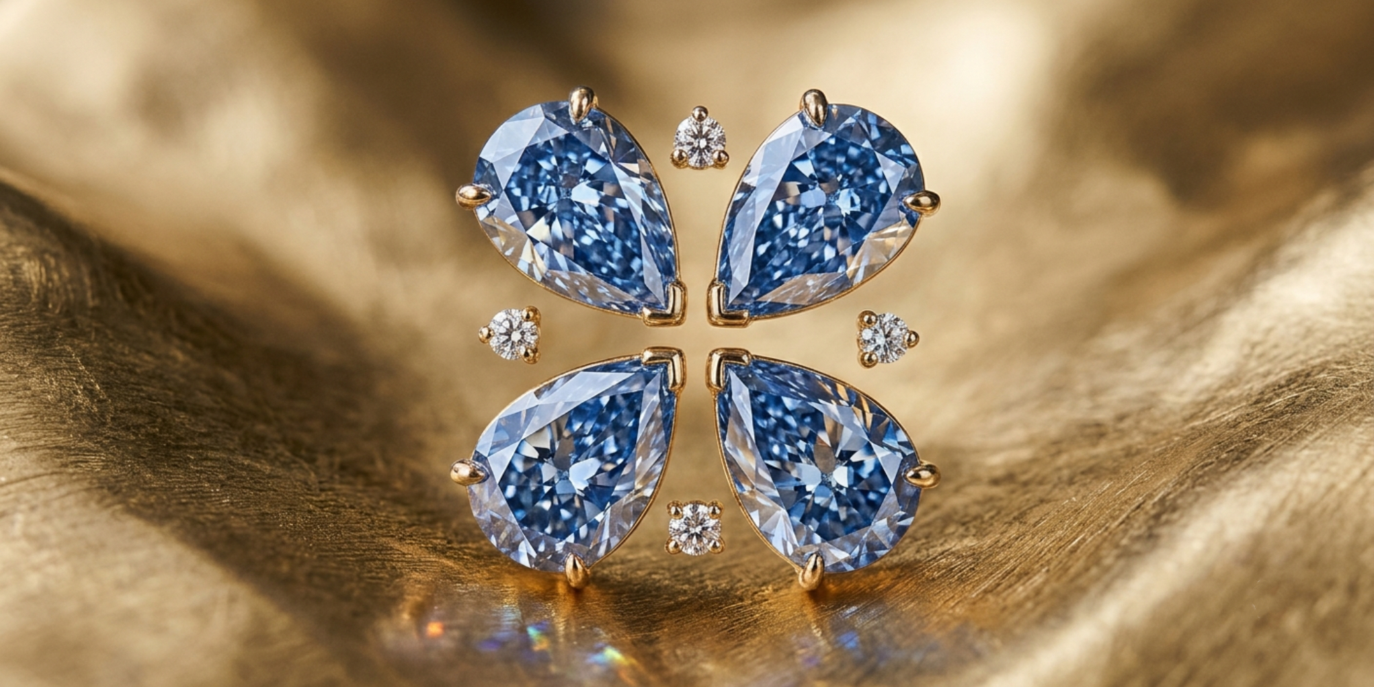 fancy blue diamond ring