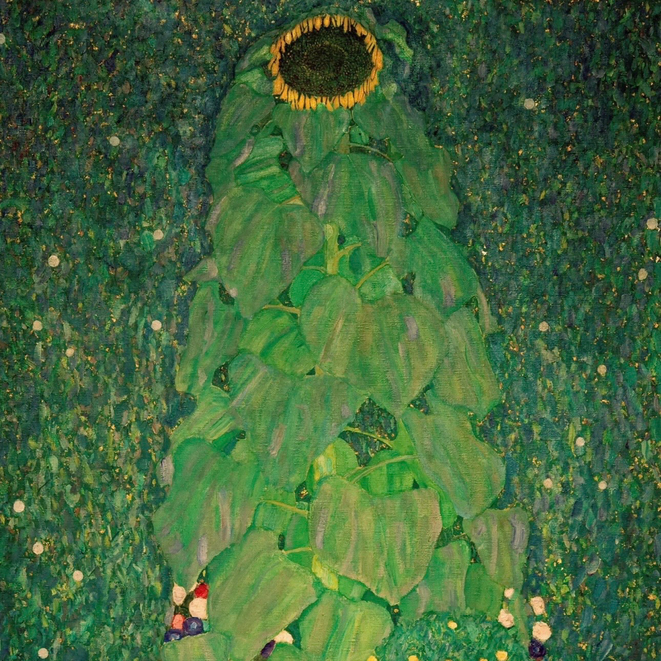 Masterwork | Solaria | The Yellow Sunlight Inspired by Gustav Klimt’s The Sunflower