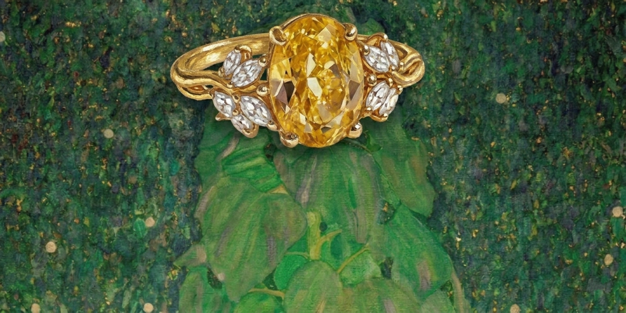 Yellow Diamond Ring