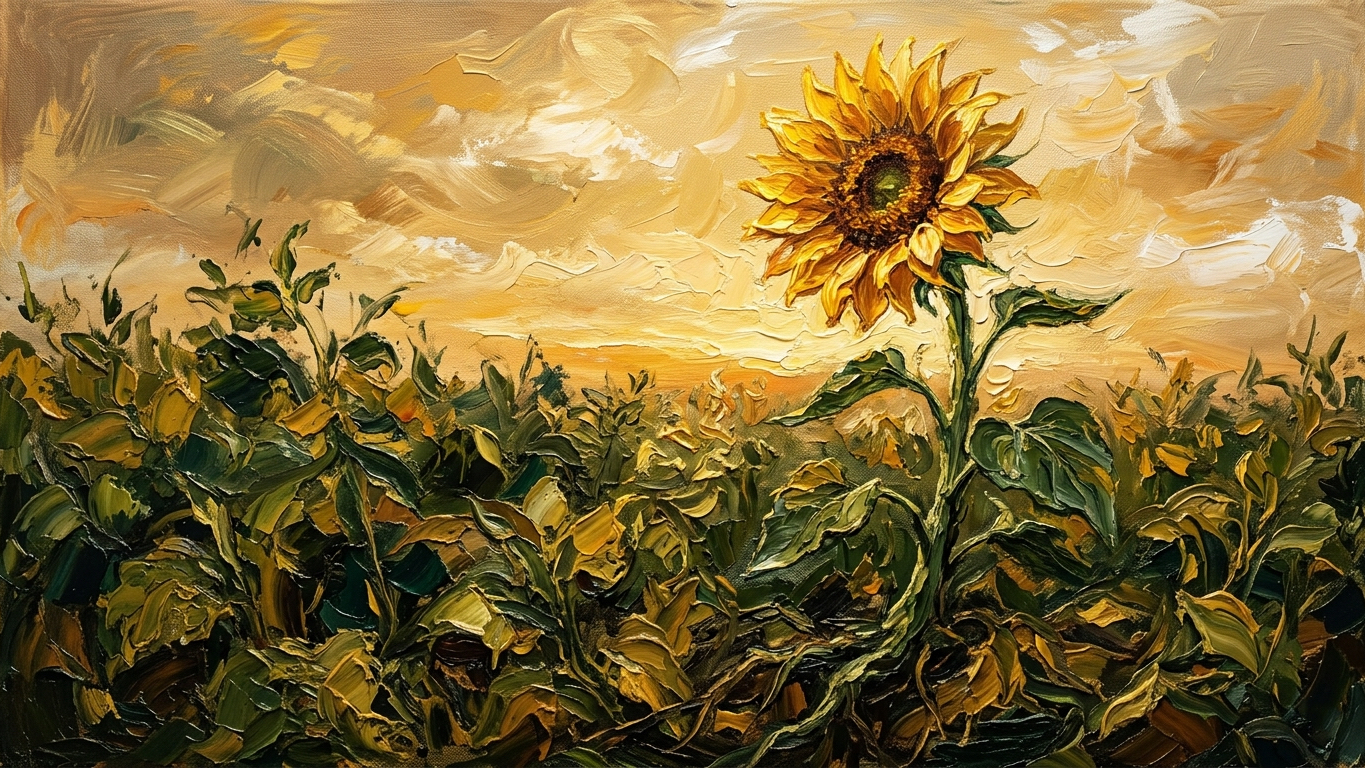 The Sunflower inspired jewelry