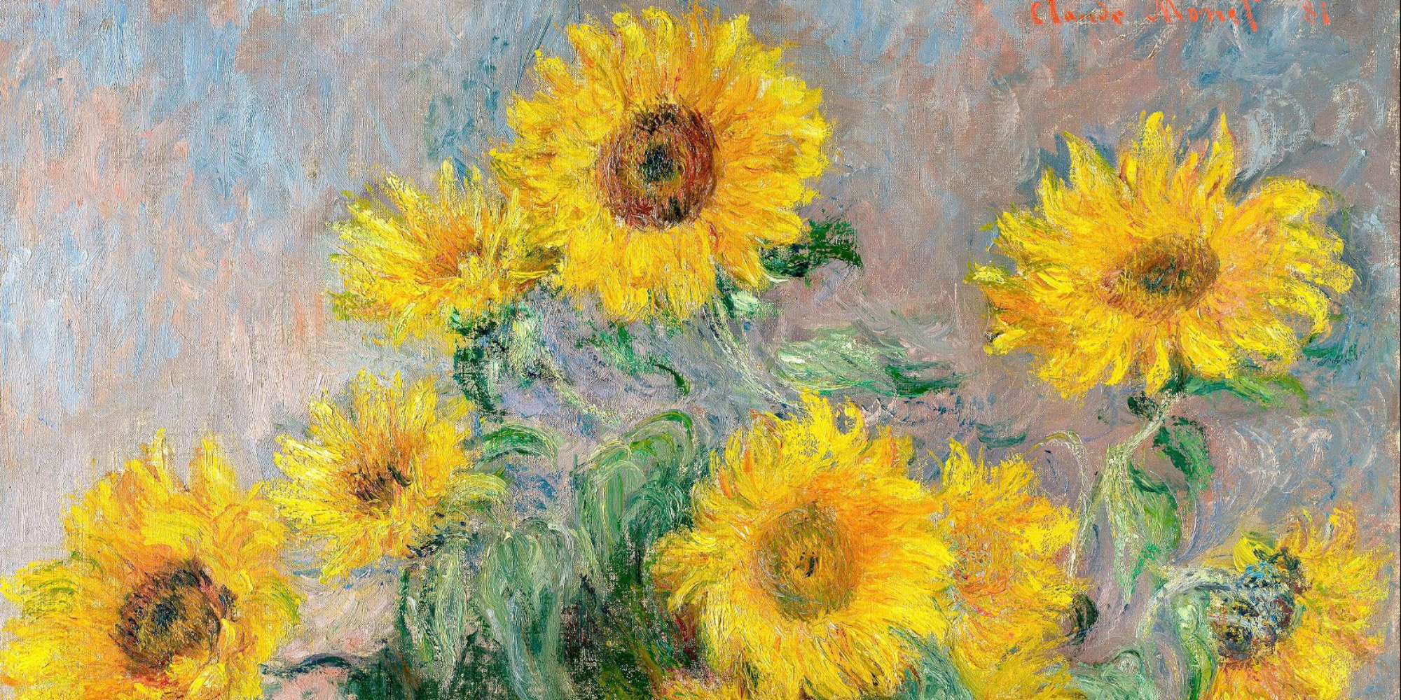 Monet’s Sunflowers