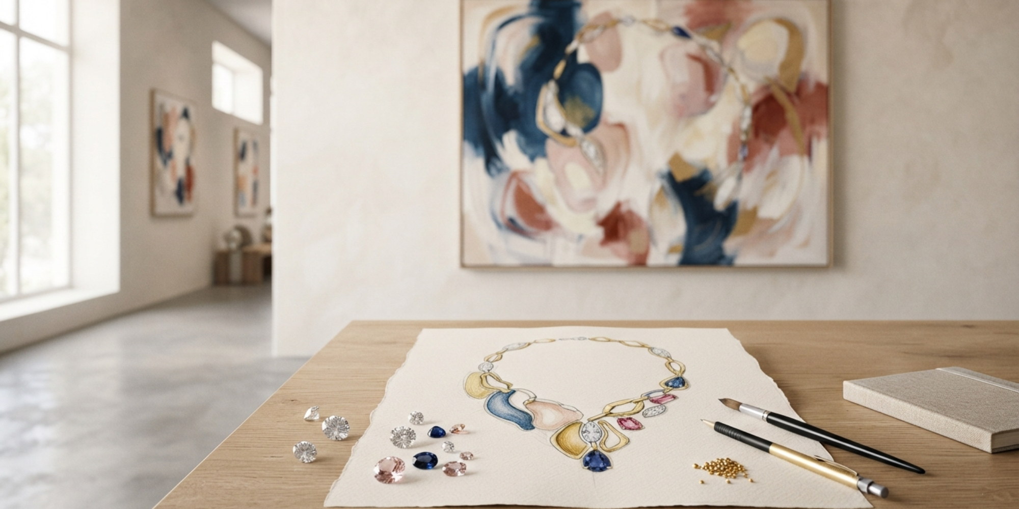 art inspired fine jewelry