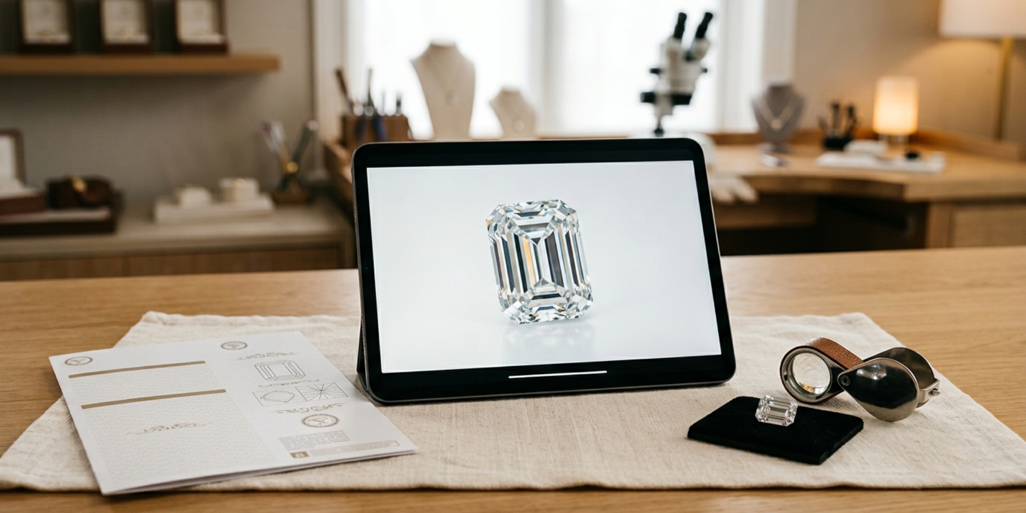 how to choose a diamond online