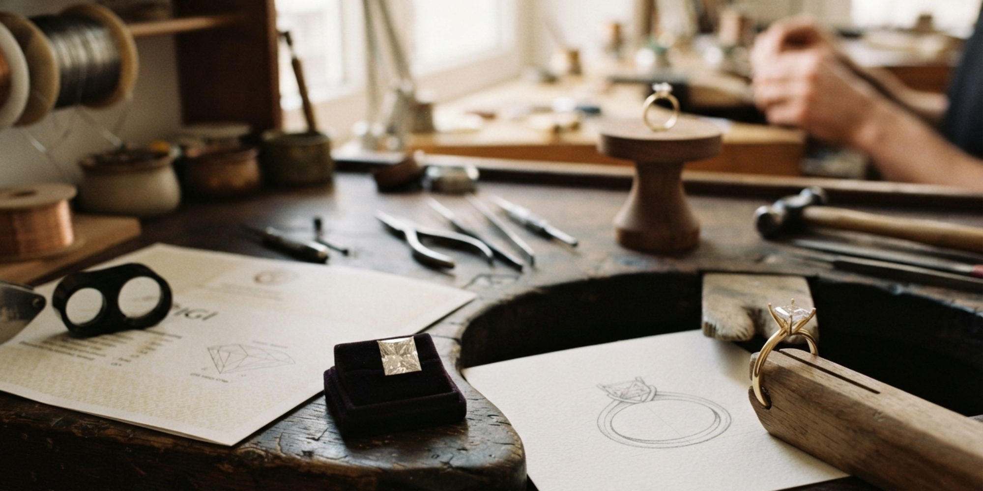 bespoke diamond ring