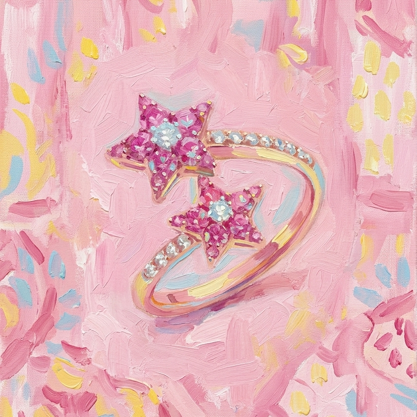 Masterwork | Lumina | The Pink Star Inspired by Henri Matisse’s The Pink Room