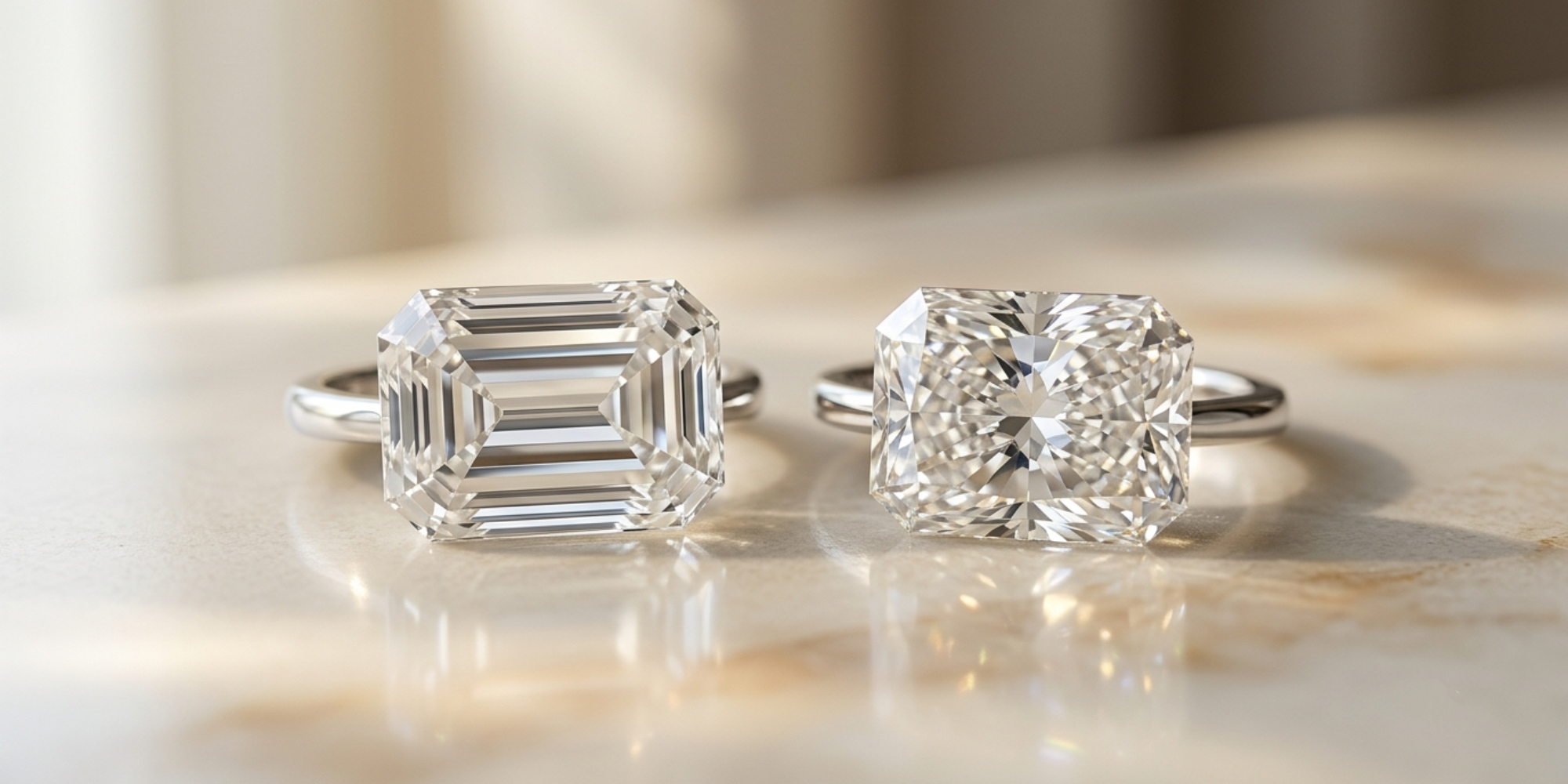 emerald cut or radiant cut