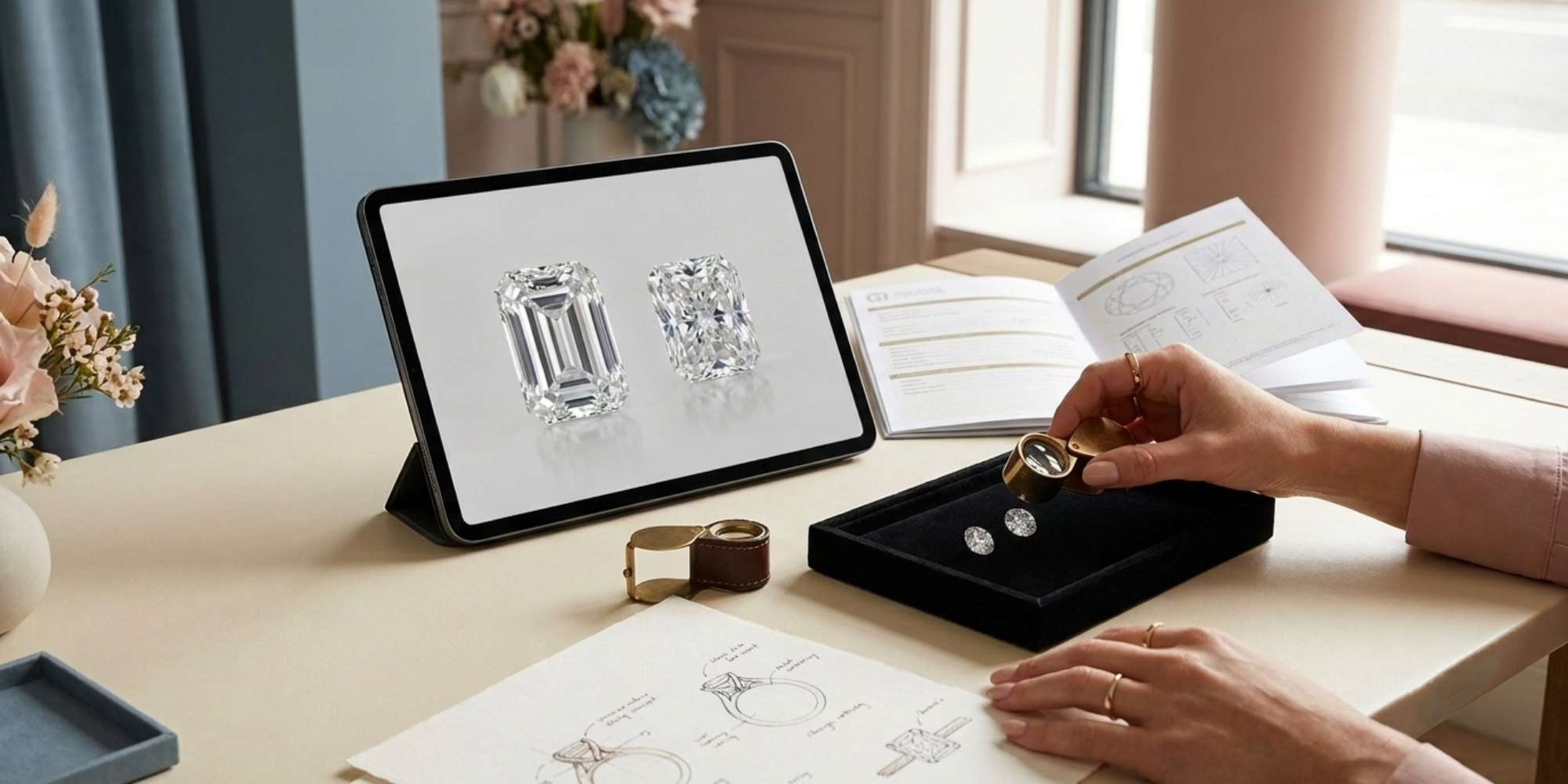 bespoke diamond ring