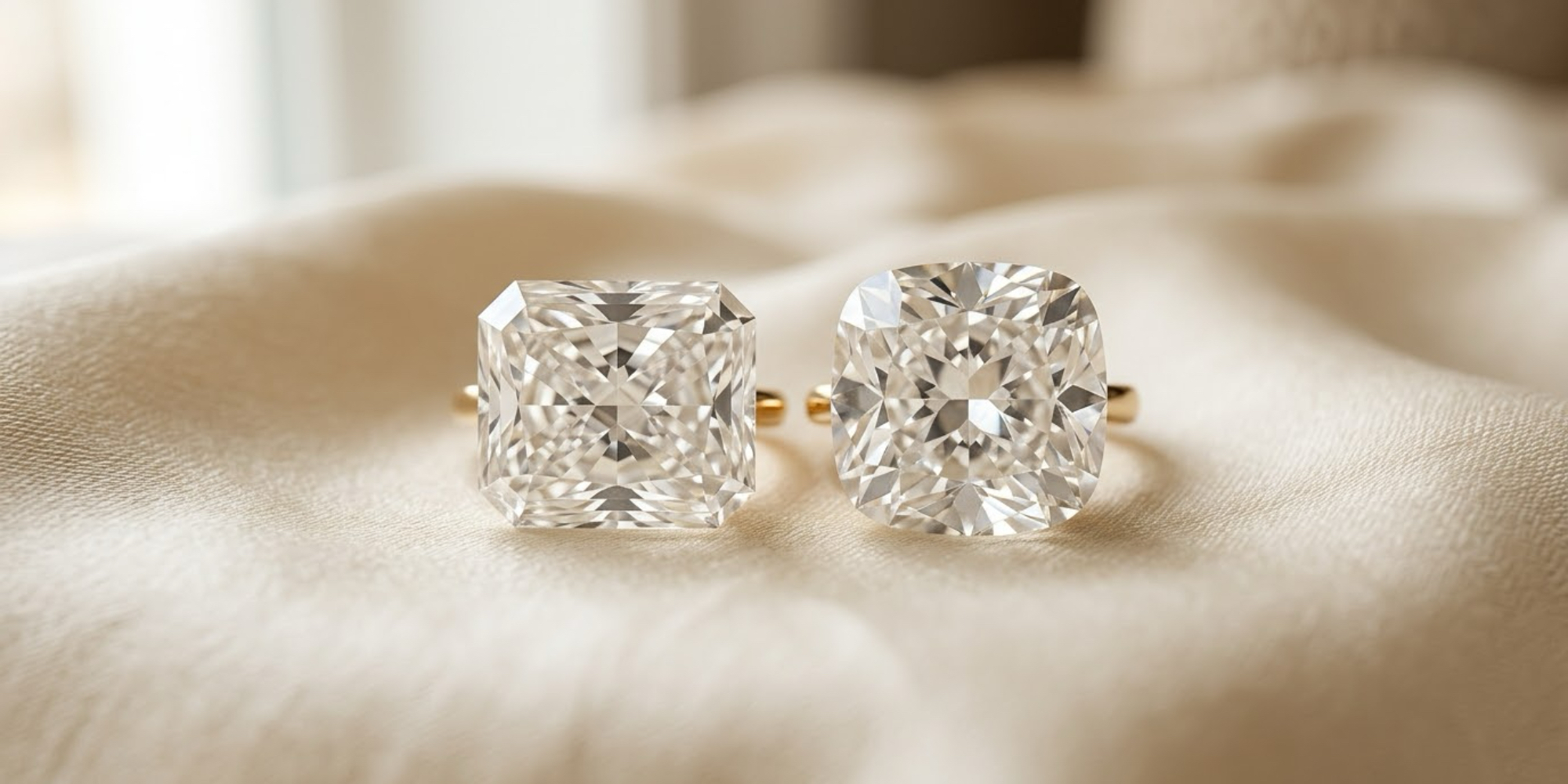 radiant cut or cushion cut