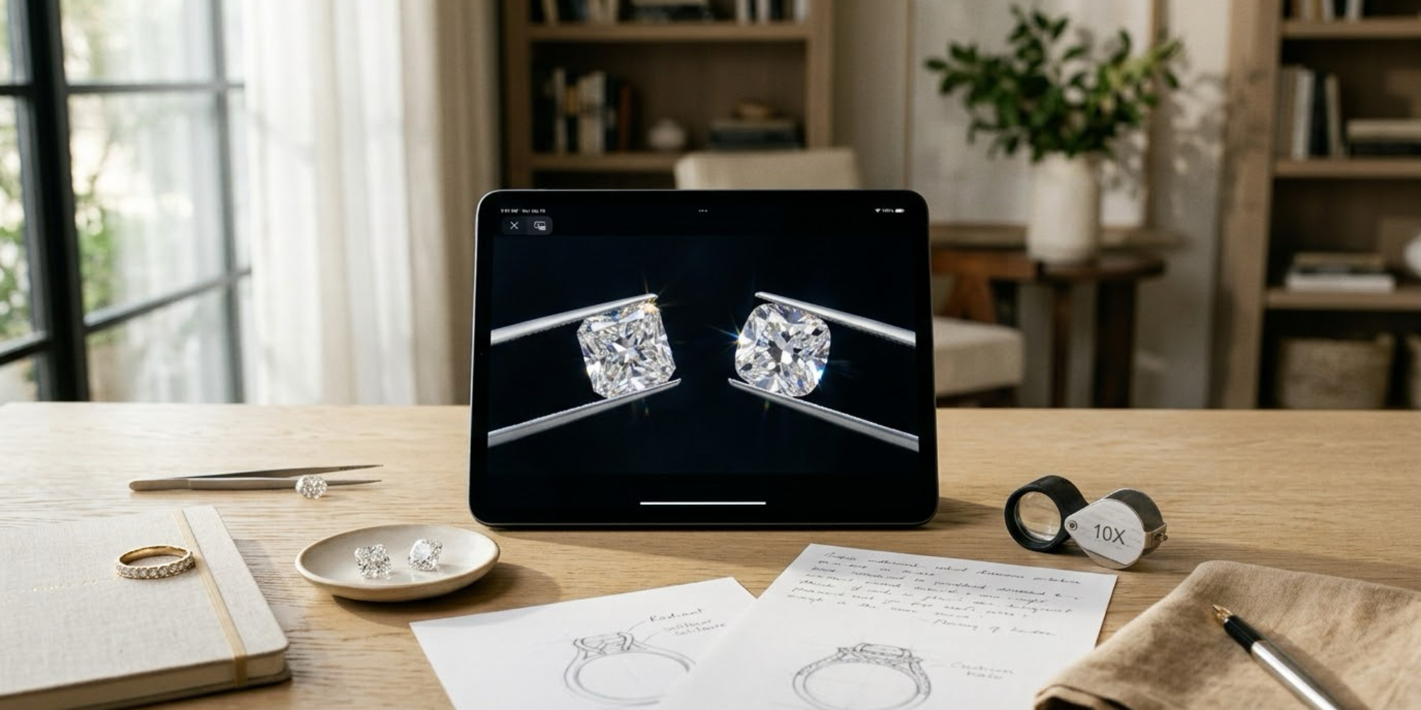 bespoke diamond ring