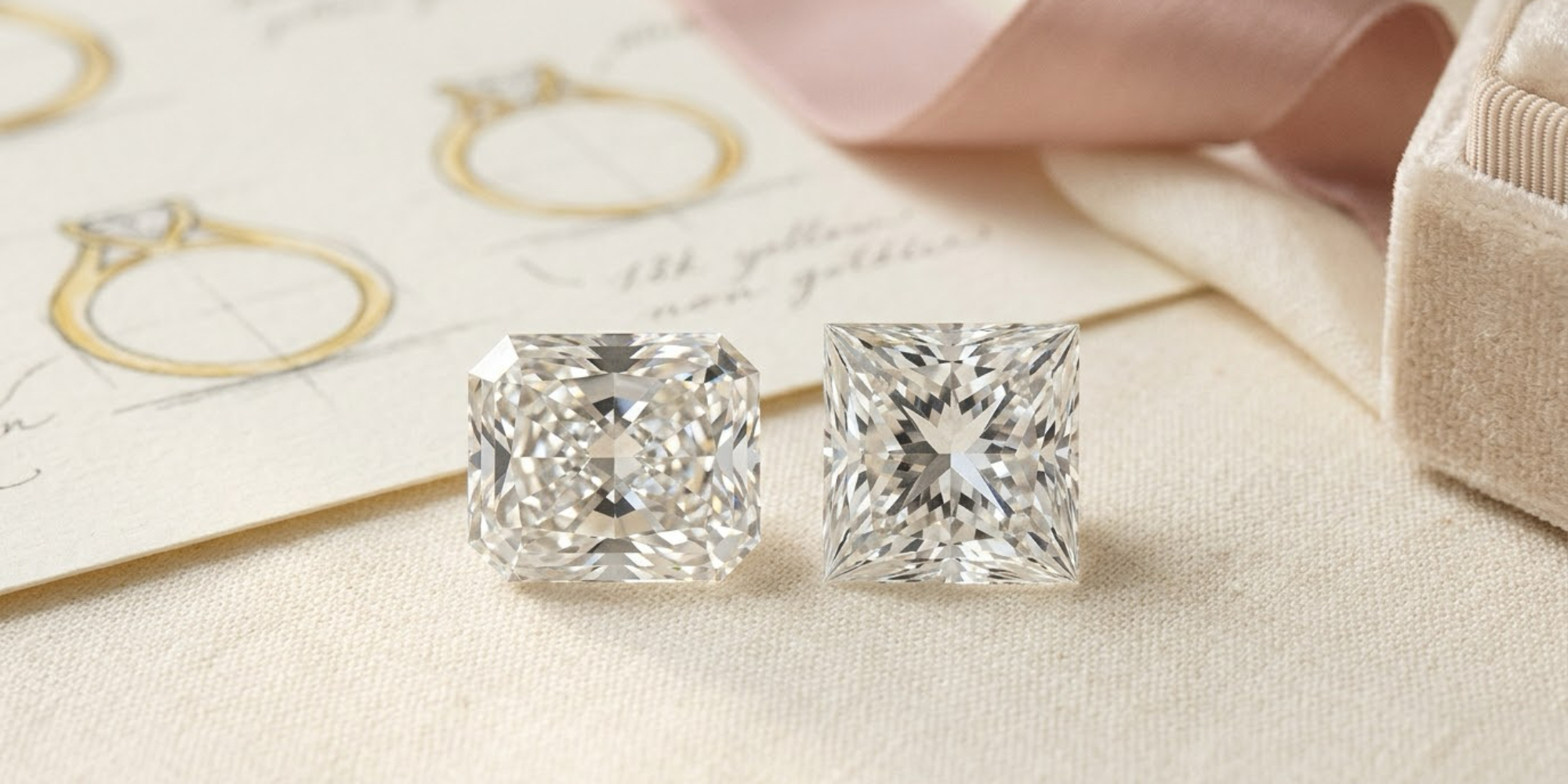 square diamond shapes