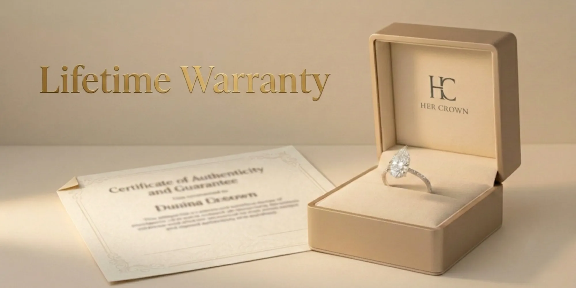 Jewelry Lifetime warranty