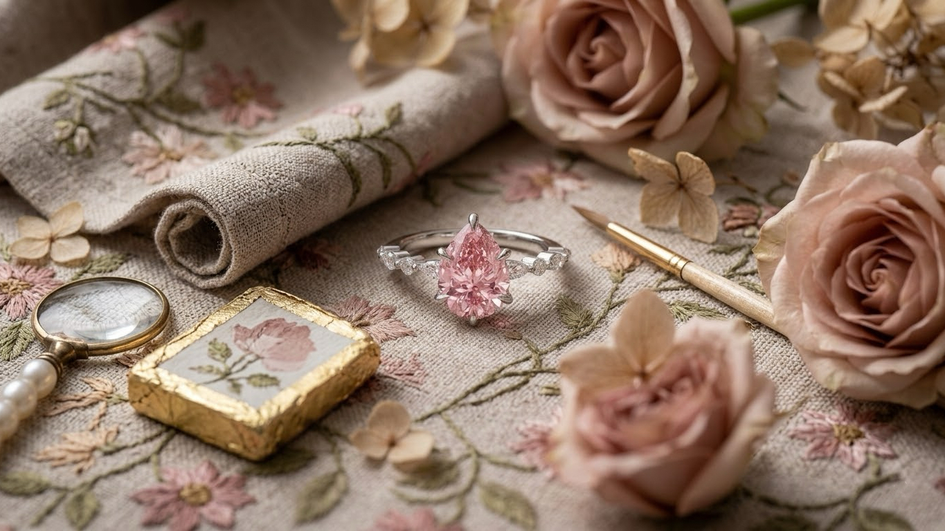 Pink Diamond ring