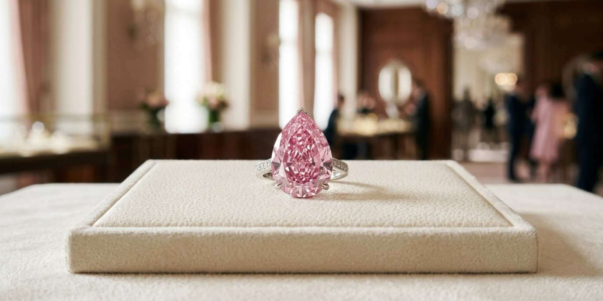 Pink Diamond Ring