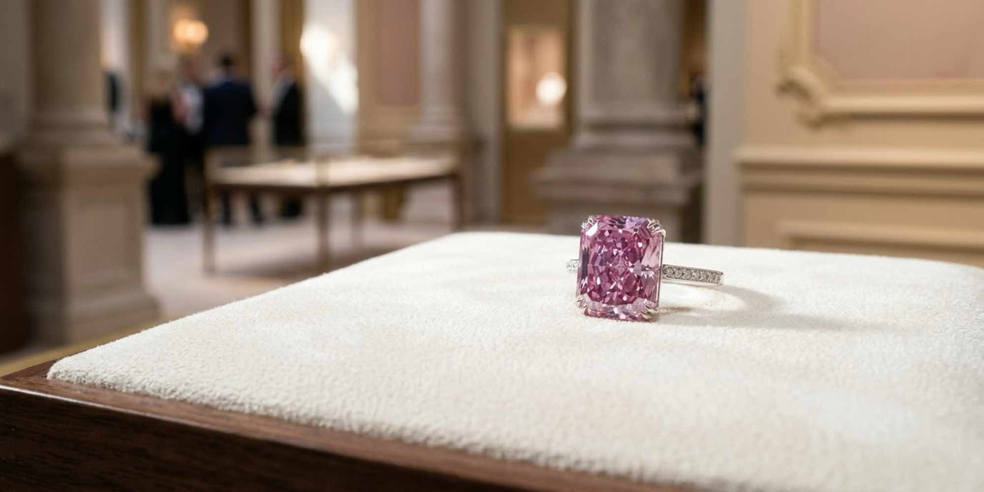 Pink Diamond Ring