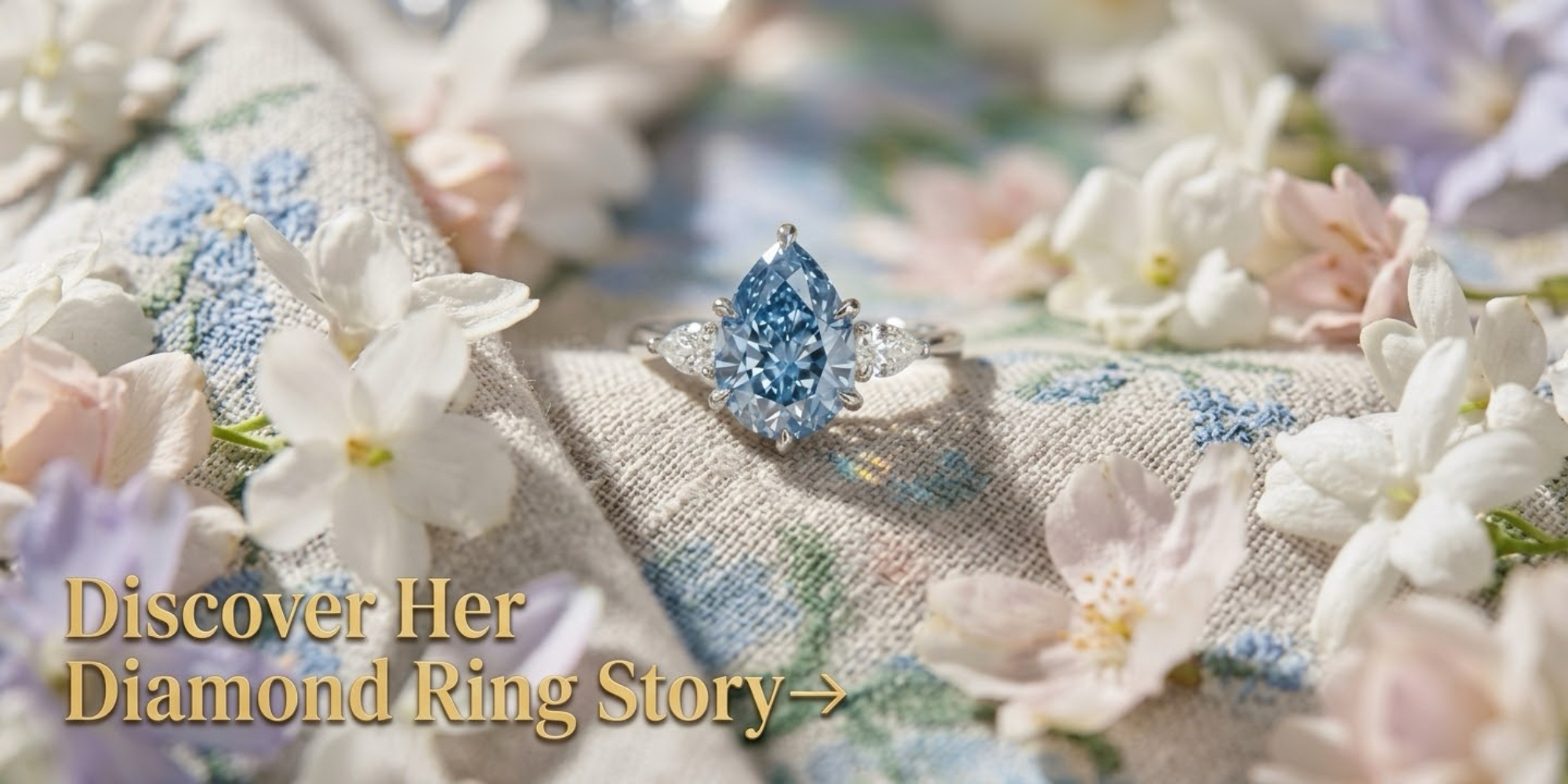 Blue Diamond ring