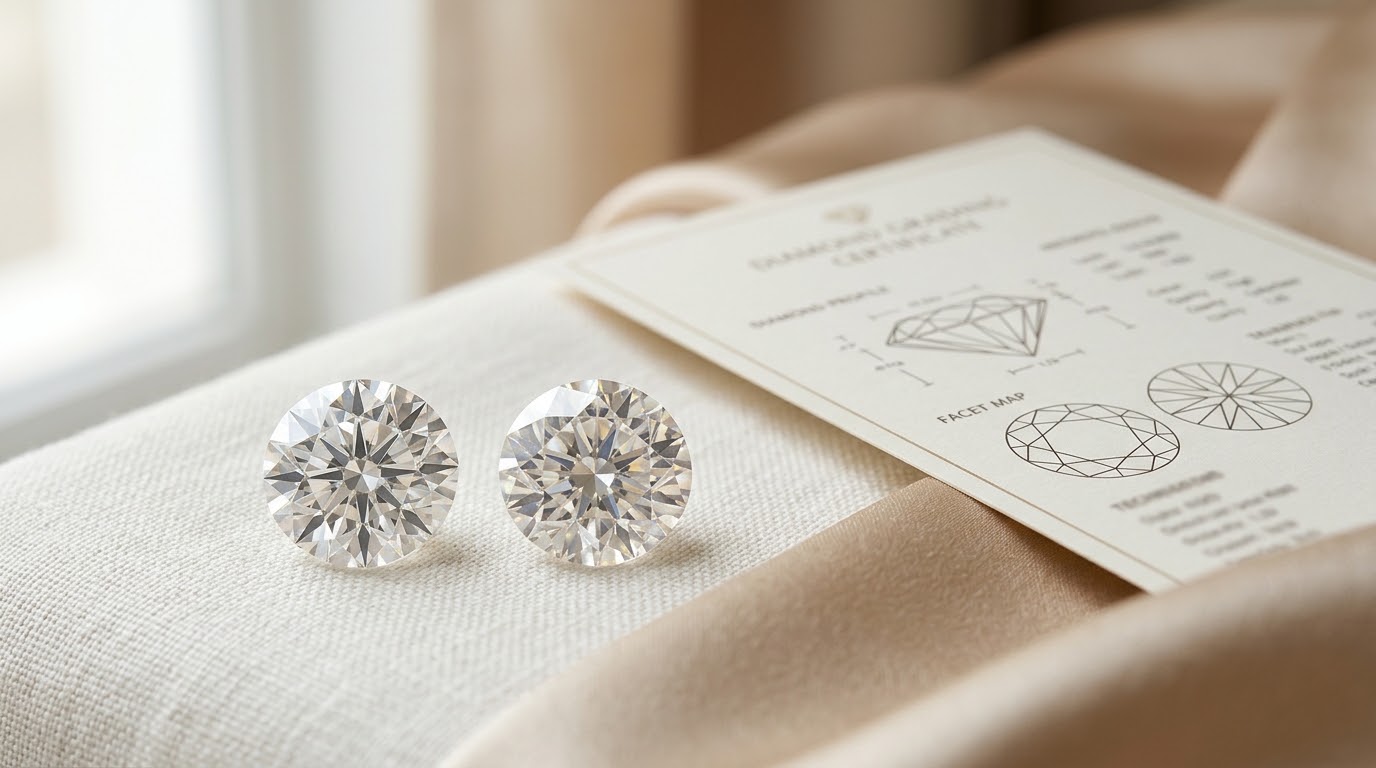 Same Certificate Different Diamond