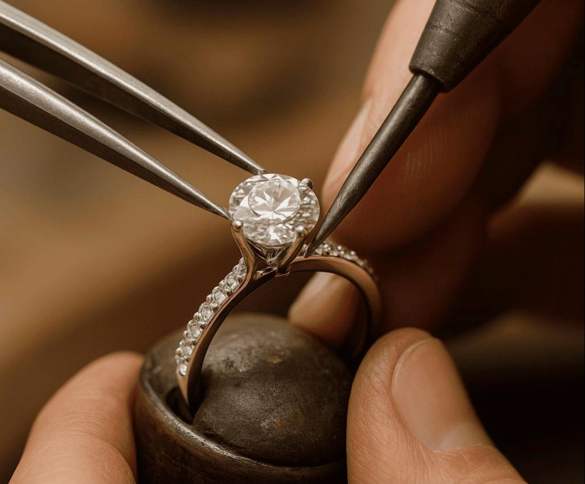 Fine jewelry craftsmanship