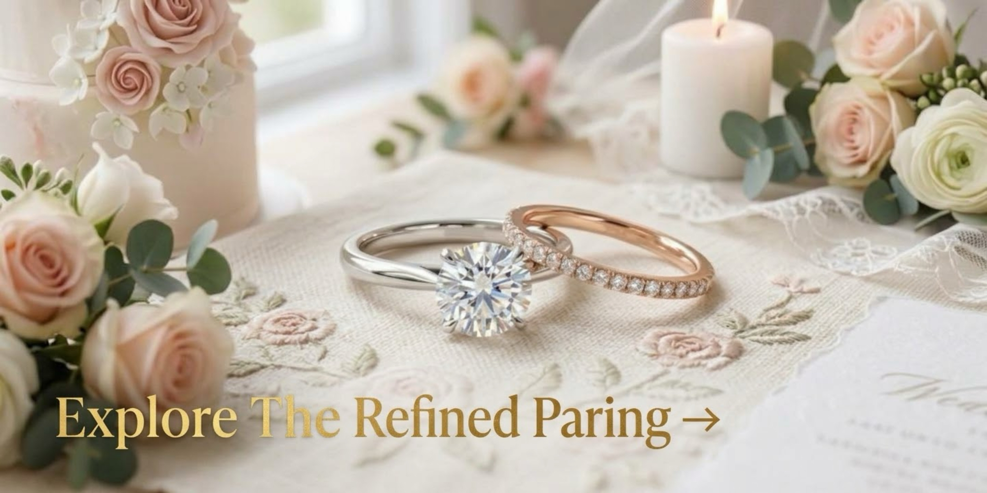 Engagement ring paring