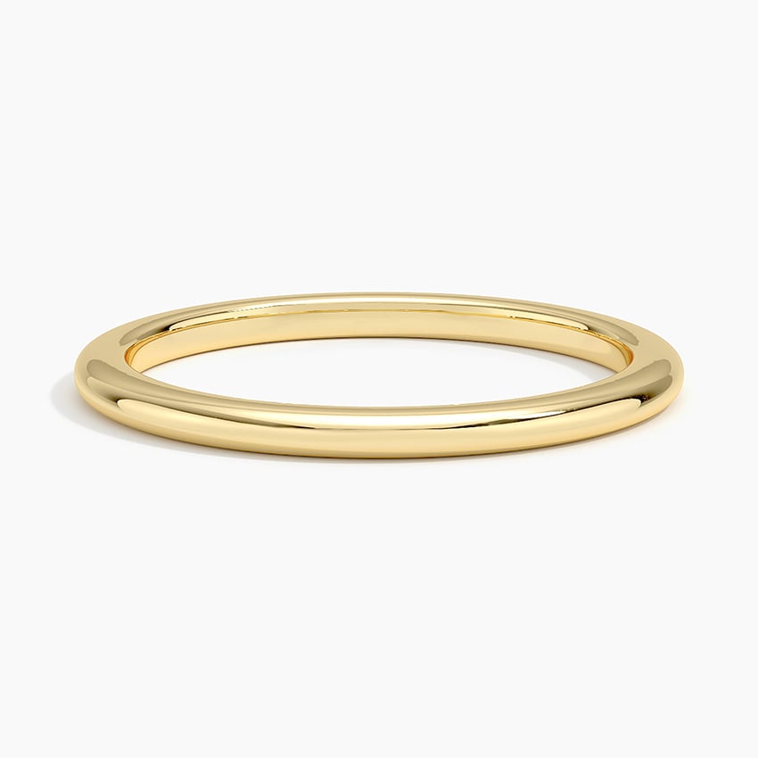 Plain Gold Ring | Bespoke Fine Jewelry | Her Crown