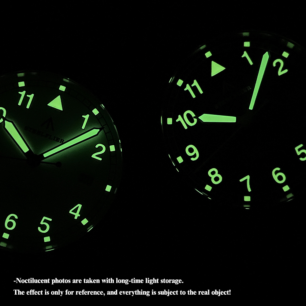 STEELFLIER Official SF750A Men's Automatic Mechanical Watch NH35 Movement Sapphire Crystal 20Bar Waterproof Luminous Dive Watch