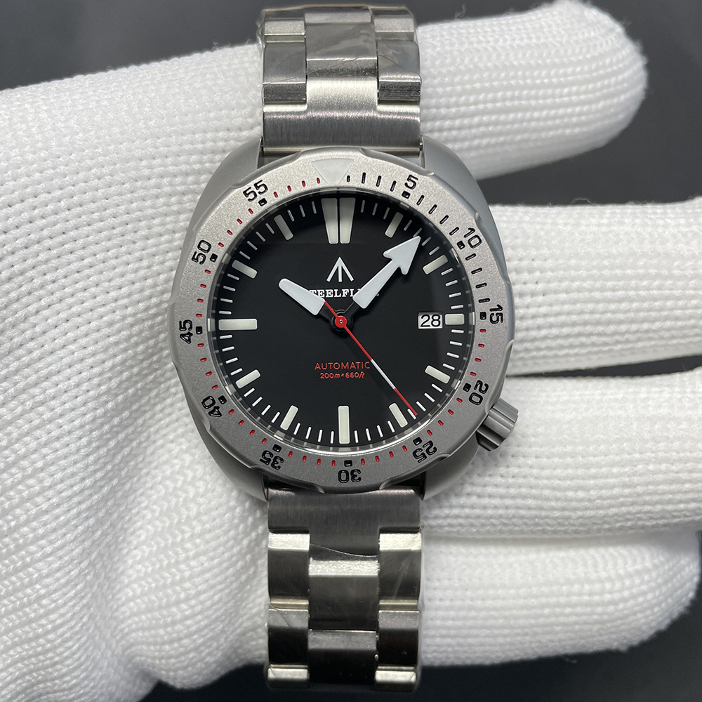 STEELFLIER Official SF757 Luxury Mechanical Dive Watch NH35 Movement Sapphire Crystal 20Bar Waterproof Super Luminous Wristwatch