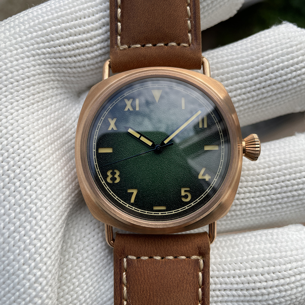 STEELFLIER SF760S Luxury Bronze Mechanical Watch NH35 Movt Sapphire Crystal Swiss Luminous 20Bar Waterproof Men Wristwatch