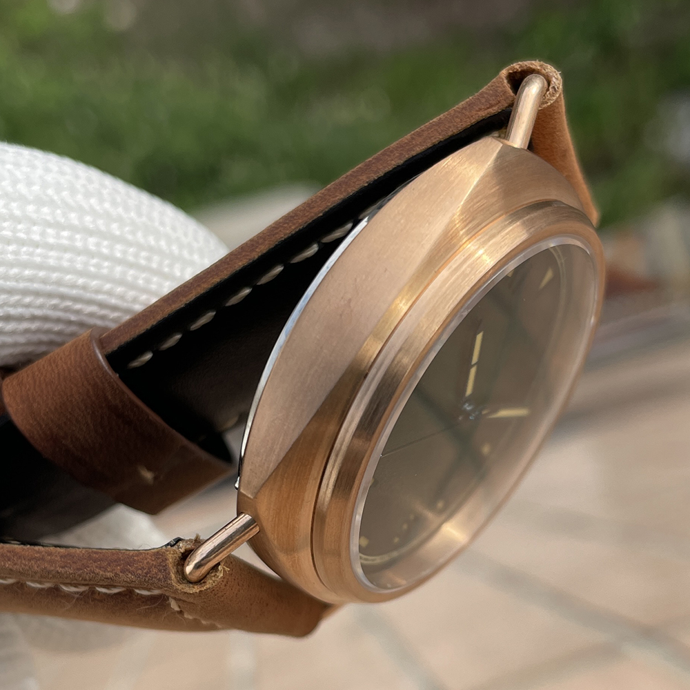 STEELFLIER SF760S Luxury Bronze Mechanical Watch NH35 Movt Sapphire Crystal Swiss Luminous 20Bar Waterproof Men Wristwatch