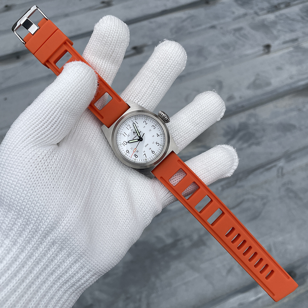 STEELFLIER Official SF744T Men Quartz Watch VH31 Mute Movement 200M Waterproof Super Luminous Business Fashion Watches For Male