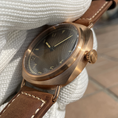 STEELFLIER SF760S Luxury Bronze Mechanical Watch NH35 Movt Sapphire Crystal Swiss Luminous 20Bar Waterproof Men Wristwatch