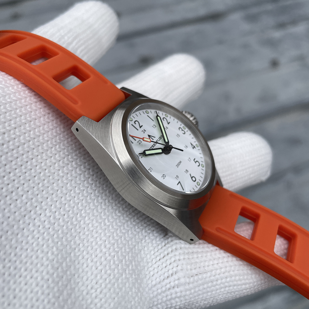 STEELFLIER Official SF744T Men Quartz Watch VH31 Mute Movement 200M Waterproof Super Luminous Business Fashion Watches For Male