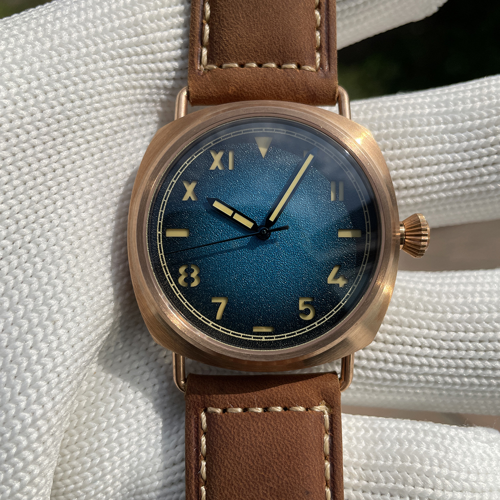 STEELFLIER SF760S Luxury Bronze Mechanical Watch NH35 Movt Sapphire Crystal Swiss Luminous 20Bar Waterproof Men Wristwatch