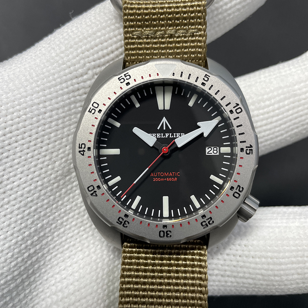 STEELFLIER Official SF757 Luxury Mechanical Dive Watch NH35 Movement Sapphire Crystal 20Bar Waterproof Super Luminous Wristwatch