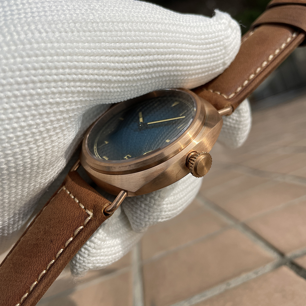 STEELFLIER SF760S Luxury Bronze Mechanical Watch NH35 Movt Sapphire Crystal Swiss Luminous 20Bar Waterproof Men Wristwatch