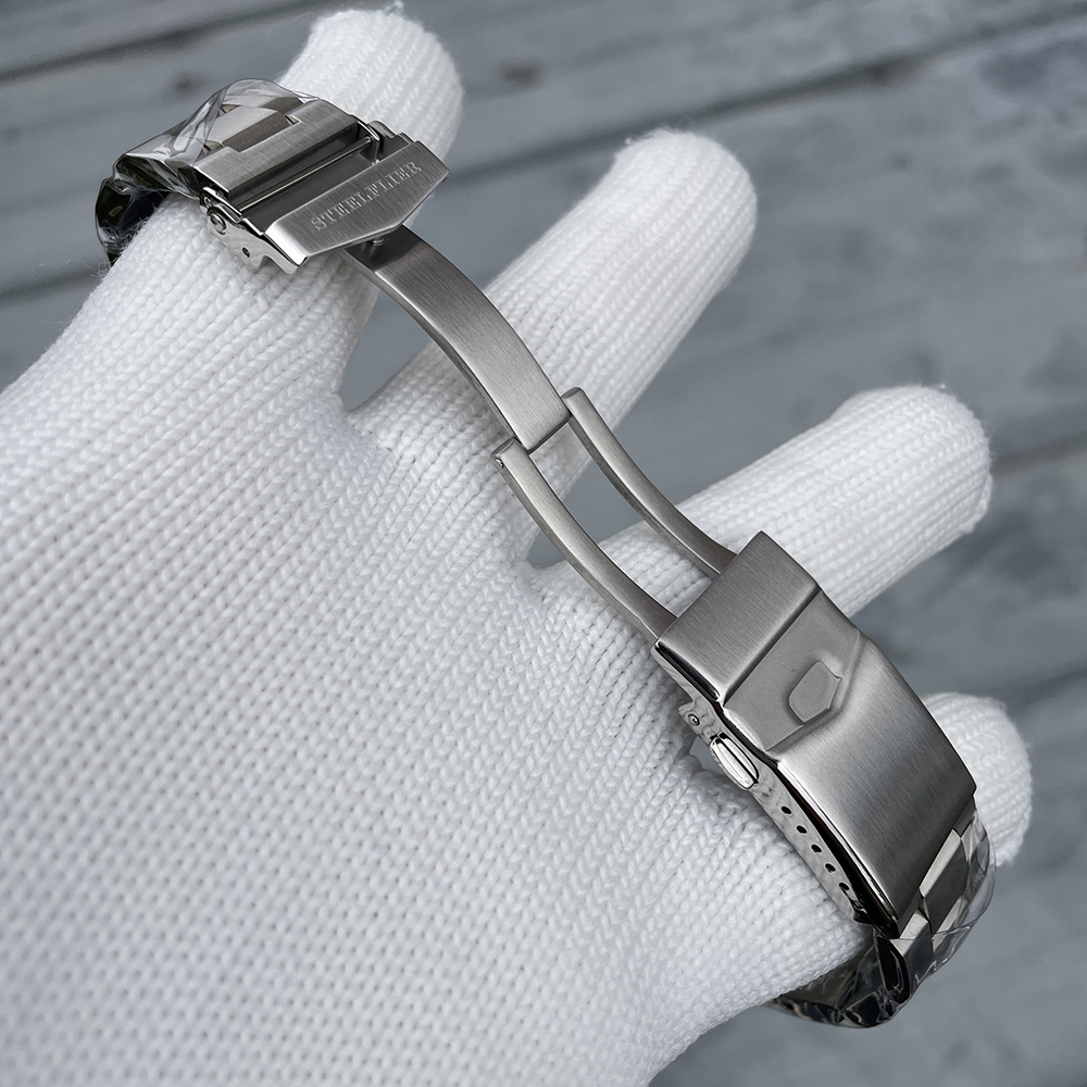 STEELFLIER Official SF744T Men Quartz Watch VH31 Mute Movement 200M Waterproof Super Luminous Business Fashion Watches For Male