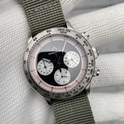 2026 STEELFLIER Official SF733 Quartz Watch 200M Waterproof BGW9 Luminous VK63 Mute Movement Men Wristwatch