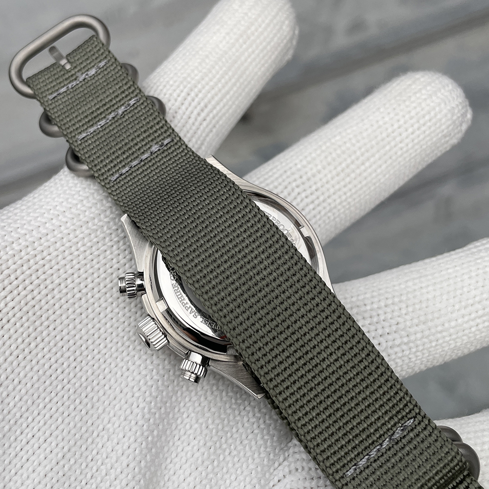 2026 STEELFLIER Official SF733 Quartz Watch 200M Waterproof BGW9 Luminous VK63 Mute Movement Men Wristwatch