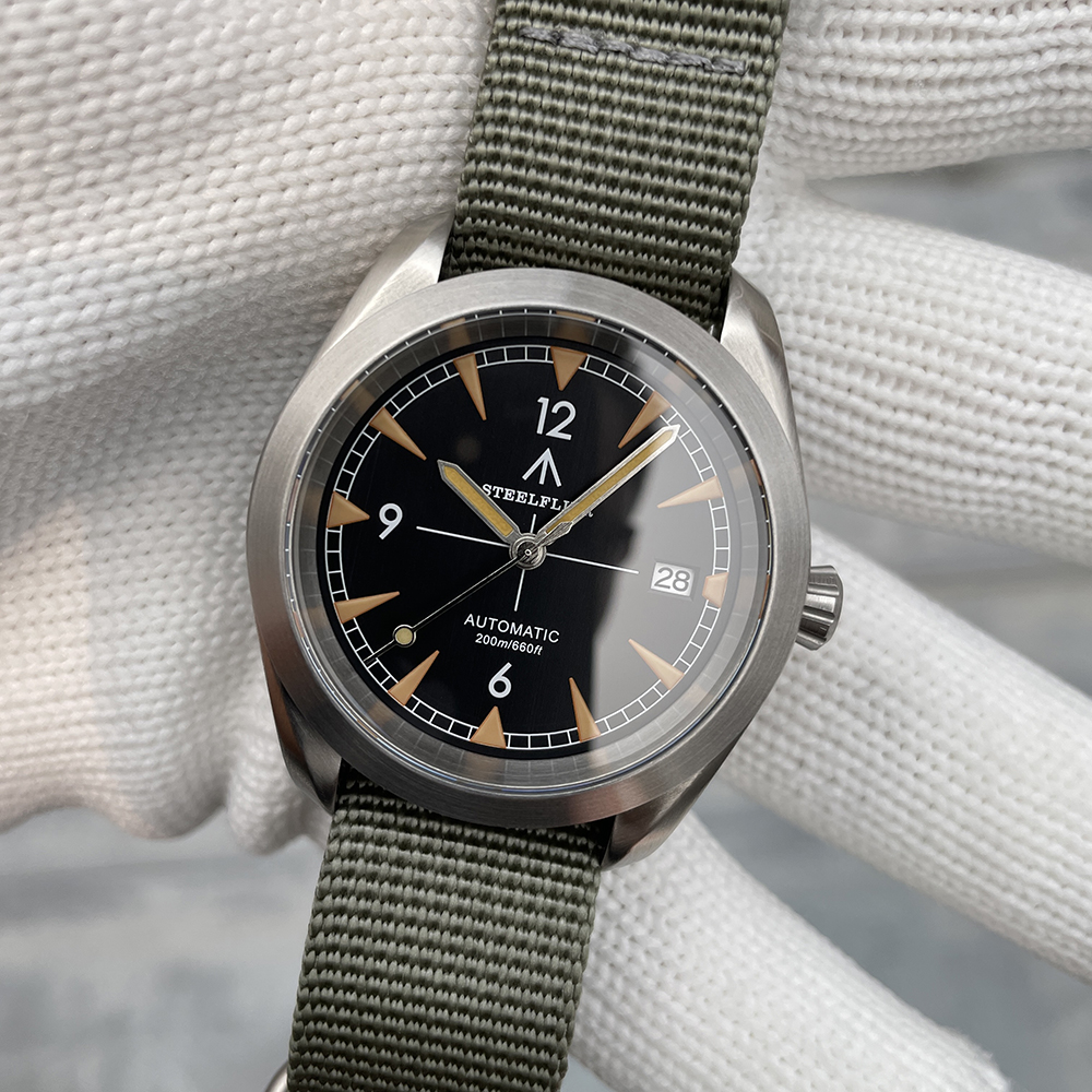 STEELFLIER SF751 Luxury Dive Watch NH35 Automatic Mechanical 200M Waterproof Super C3 Luminous 316L Stainless Steel