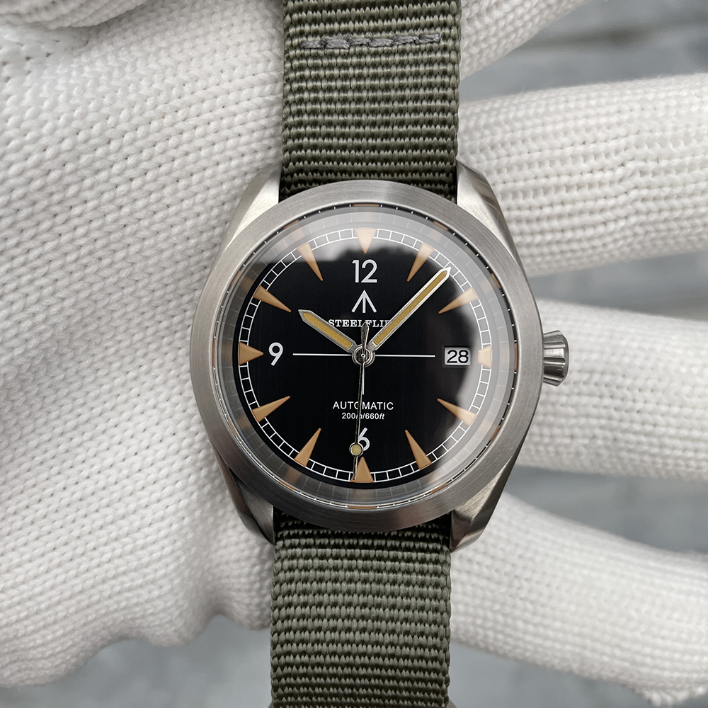 STEELFLIER SF751 Luxury Dive Watch NH35 Automatic Mechanical 200M Waterproof Super C3 Luminous 316L Stainless Steel