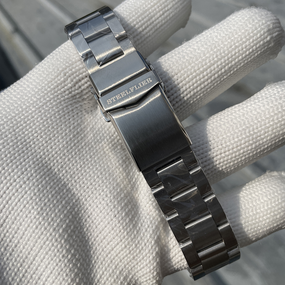 STEELFLIER Official SF745 Luxury Quartz Wristwatch Unisex 36MM Case Swiss Luminous VH31 Mute Movement 200M Waterproof Dive Watch