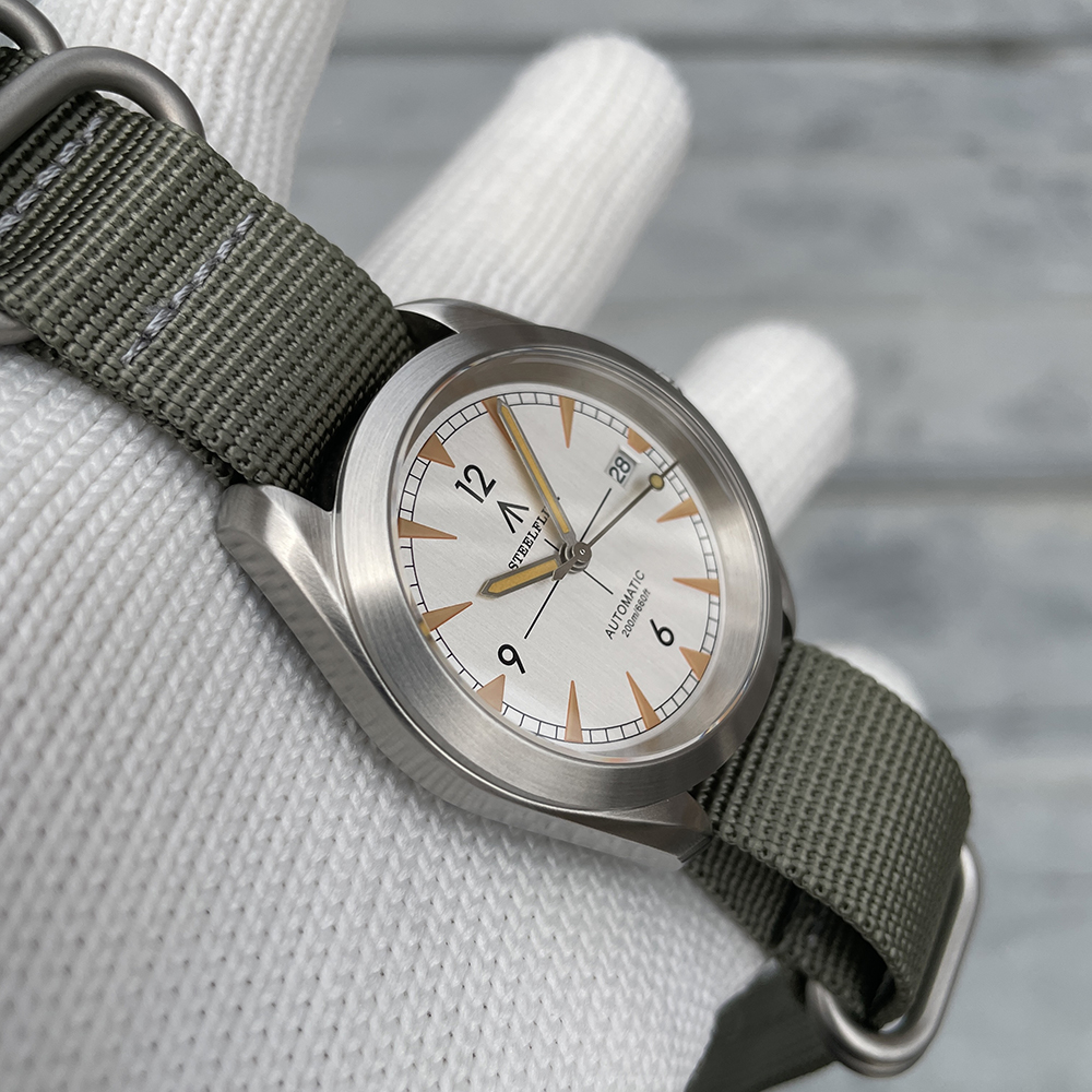 STEELFLIER SF751 Luxury Dive Watch NH35 Automatic Mechanical 200M Waterproof Super C3 Luminous 316L Stainless Steel