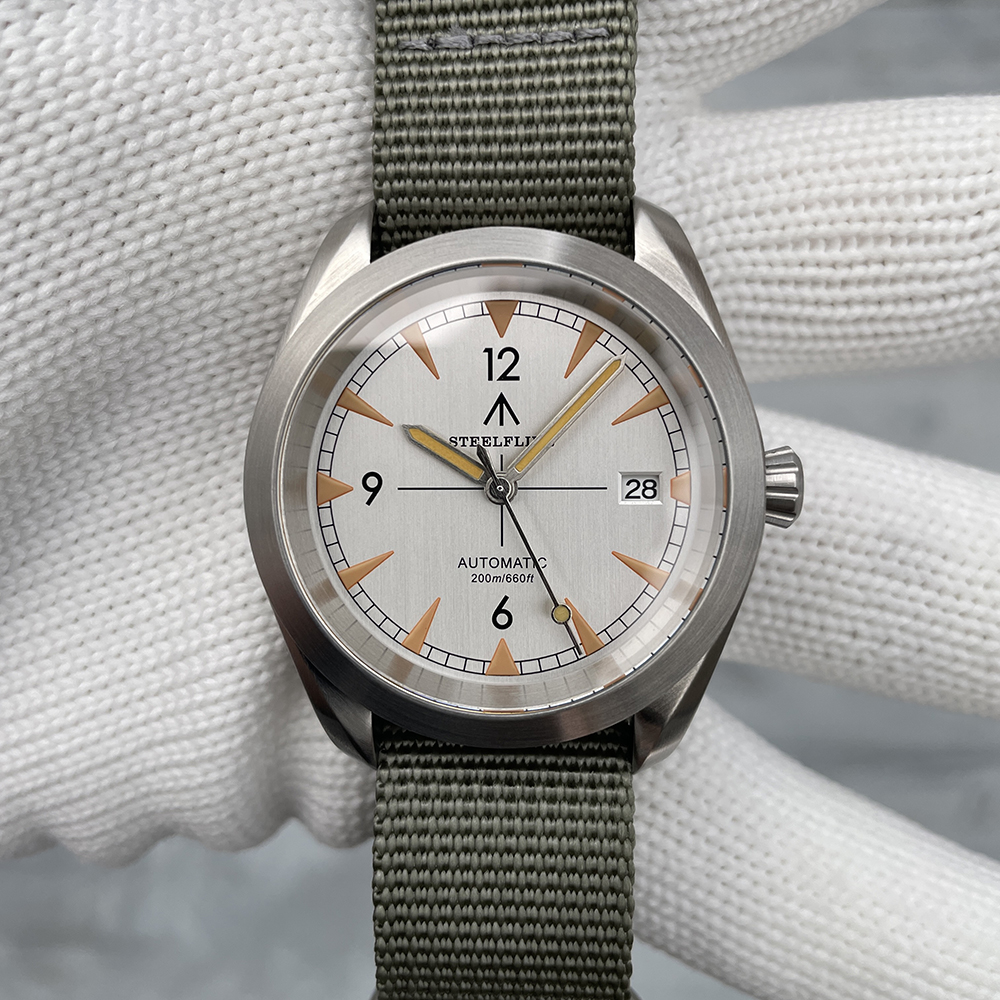 STEELFLIER SF751 Luxury Dive Watch NH35 Automatic Mechanical 200M Waterproof Super C3 Luminous 316L Stainless Steel