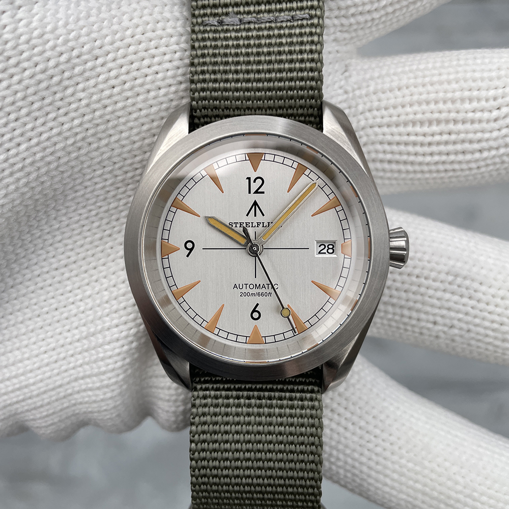 STEELFLIER SF751 Luxury Dive Watch NH35 Automatic Mechanical 200M Waterproof Super C3 Luminous 316L Stainless Steel
