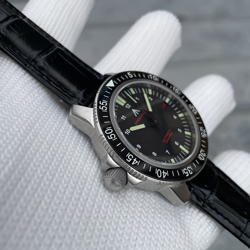 STEELFLIER SF783 Luxury Automatic Dive Watch NH35 Movement 200M Waterproof Super C3 Luminous 316L Stainless Steel